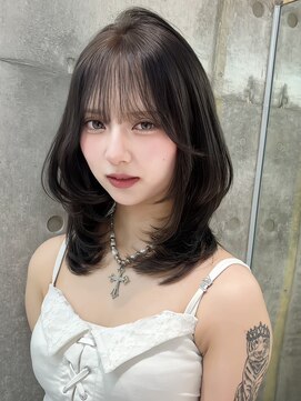 ロンドメリア 天神大名店(Lond Melia) レイヤーカット小顔に見せるヘア/韓国ヘア/髪質改善/福岡/天神