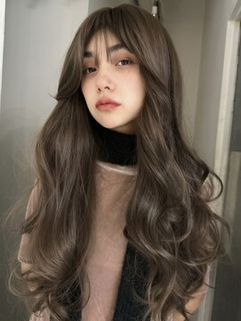 メゾンアクア 表参道(Maison ACQUA) ☆ブリーチなしダブルカラー オリーブ オリーブベージュ