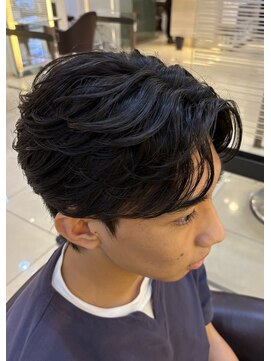 スタイル 成城学園前(STYLE) メンズセンターパートスタイル