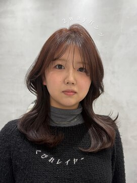 シェノン 夙川(CHAINON) ニュアンスカラー/ミディアムカラー/ツヤ髪スタイル