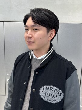 ザザ ZA/ZA 茗荷谷 メンズカット/流れるニュアンスパーマ