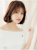 リタッチカラー大人美人美髪ワンカールAラインボブY越谷30代40代