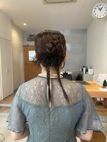 ソルト 舞鶴店(Salt)&nbsp;タイトアレンジ/カチモリ/コンパクトアレンジ/お呼ばれヘア