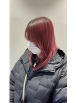 クレスエディット(CLESC'EDIT.) 髪質改善/ブリーチ/ピンク/カシスピンク/ワインレッド