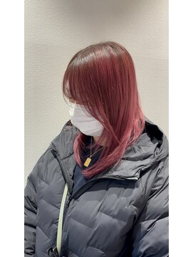 クレスエディット(CLESC'EDIT.) 髪質改善/ブリーチ/ピンク/カシスピンク/ワインレッド