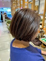 アース モード 新小岩店(EARTH/M) ナチュラル前下りボブ
