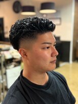 ワンワンオー バーバーショップ 博多店(@110 BARBER SHOP)&nbsp;ビジネス/フェード/濡れパン/バーバー/美容室/理容室/博多/眉毛