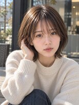 ライクバイコトナ 越谷(RIKE by kotona) ショートボブ髪型20代30代40代50代前髪あり前髪なし面長丸顔越谷