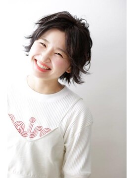 ルクール(Le Coeur) 切りっぱなしショートボブ