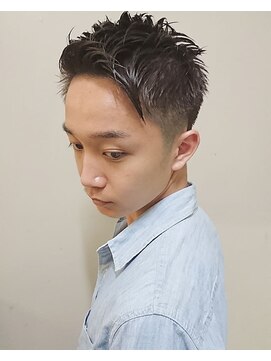 ロンド ブランシュ 錦糸町北口(Lond blanche) ビジネステクノサイドパートショートワイルドアップバング