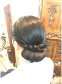 クラシカルロールシニヨンアップ【ヘアアレンジ　立川/立川南】