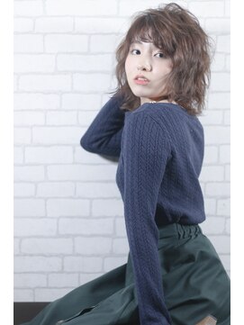ヘアメイク アヴァロン 橋本店(HAIR MAKE Avalon) 【Avalon橋本】甘バングベールウエーブ［橋本/橋本駅/緑区橋本］