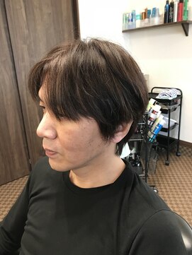 理容 うめむら ミディアムショート/ナチュラル