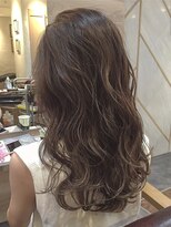 オーブ ヘアー ビーヴ 調布店(AUBE HAIR beve)&nbsp;透け感あるカラーで女っぽさをプラス♪