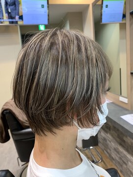 ラピス 横浜(Lapis) すっきりショート×ハイライト