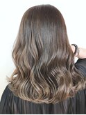 セシルカットフリンジウェーブ×大人かわいい前髪ココアブラウン