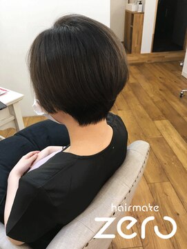 ヘアメイクゼロ 坂戸駅前店(hairmake zero) 似合わせショートボブスタイル