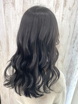 ジーナ 銀座(Zina) ブルーグレージュ×艶巻き