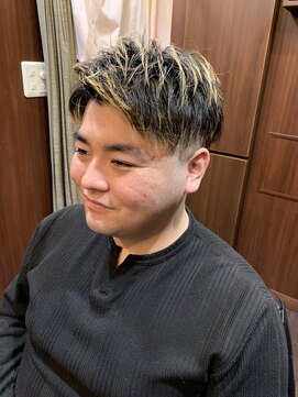 ヒロギンザ 池袋東口店(HIRO GINZA) ツーブロック×フェードカット