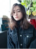 ゆるふわセミロング