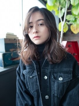 ディバイン ティエドゥール お花茶屋(divine tiedeur) ゆるふわセミロング