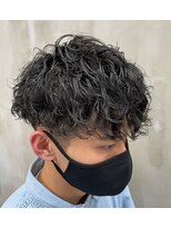 メンズヘアセンス 渋谷(MEN'S HAIR SENSE) 【SENSE original】刈り上げマッシュ×スパイラルパーマ