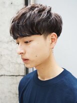 フェザーマッシュ/ツーブロック/ビジネスヘア