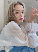 大人かわいいウェーブボブ/おしゃれ感◎/20代30代40代