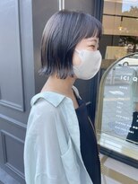 ヘアーアイスカルテット(HAIR ICI QUARTET)&nbsp;切りっぱなしボブ　ミニボブ