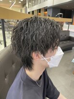 ゼスト 吉祥寺店(ZEST)&nbsp;メンズウルフパーマ　ツイストスパイラル　島田優斗