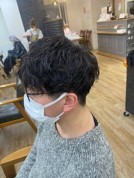 ネオリーブ クーロ メゾン 横浜(Neolive curro Maison) ニュアンスパーマ×ツイストスパイラルパーマ[メンズ]