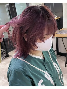 シーン(seen) ★大人気ネオウルフ_フェイスレイヤー×ピンクカラー★