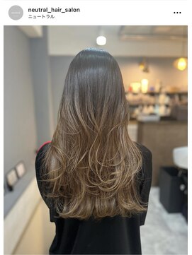 ニュートラル(neutral) 【neutral】レイヤーカット