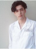 無造作 波巻 ニュアンスマッシュ サイドパート ツイスパ