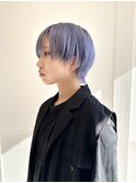 ショートウルフ/ラベンダーシルバー