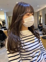 ジーナ 船橋(Zina)&nbsp;髪質改善＊ロングレイヤーグレーベージュ＊美髪【Zina船橋】