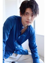 ソイクフ(SOY KUFU)&nbsp;MEN’S HAIR マッシュパーマアッシュブラックカルマパーマ