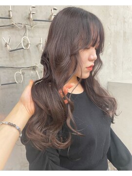 エクラ(ECLAT) ワンカラー/艶ラベンダーグレージュカラー