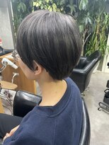 シェル 吉祥寺(shell)&nbsp;グレージュカラー/ボブウルフ/黒髪/ココアベージュ