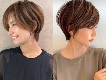 JIL BLAN 錦糸町 ハイライト/レイヤーカット/ショートカット【ジル ブラン】