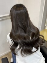 イオエ(ioe)&nbsp;デザインカラー/グランマッシュ/暗めカラー/ミディアムヘア