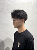 アップバング/センターパート/刈り上げ/ツーブロック