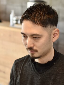 リム メンズヘア(LIM men's hair) 濡れ髪大人短髪フェード【メンズカット/メンズヘア】