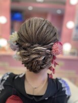 ヘアーサロン ラプンツェル(hair salon Rapunzel)&nbsp;浴衣ヘアセット＊アップ