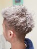 【メンズ】メンズカット+メンズパーマ+メッシュ ￥16000 [千葉駅]