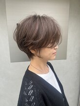 リミュー バイ イフ(lmu by if) ◯お客様style◯毛流れショートカット×ハイライトカラー