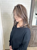 アルマモモ(Alma momo)&nbsp;白髪ぼかしハイライト