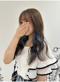 インナーカラーブルー
