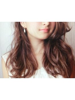 ＜納得の技術力◎カラーのモチも潤ツヤも両方叶うオーガニックカラー♪＞