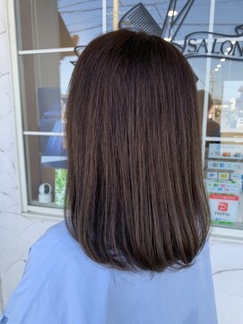 フリー(Free) 大人可愛い艶髪さらさらミディアムヘアー×超音波トリートメント